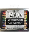Ranger - Tim Holtz - Distress Watercolor Pencils - Set 4-ScrapbookPal