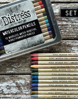 Ranger - Tim Holtz - Distress Watercolor Pencils - Set 6-ScrapbookPal