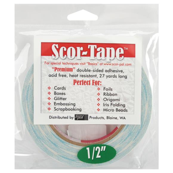 Scor-Pal - Scor-Tape 1/2" x 27 yds-ScrapbookPal