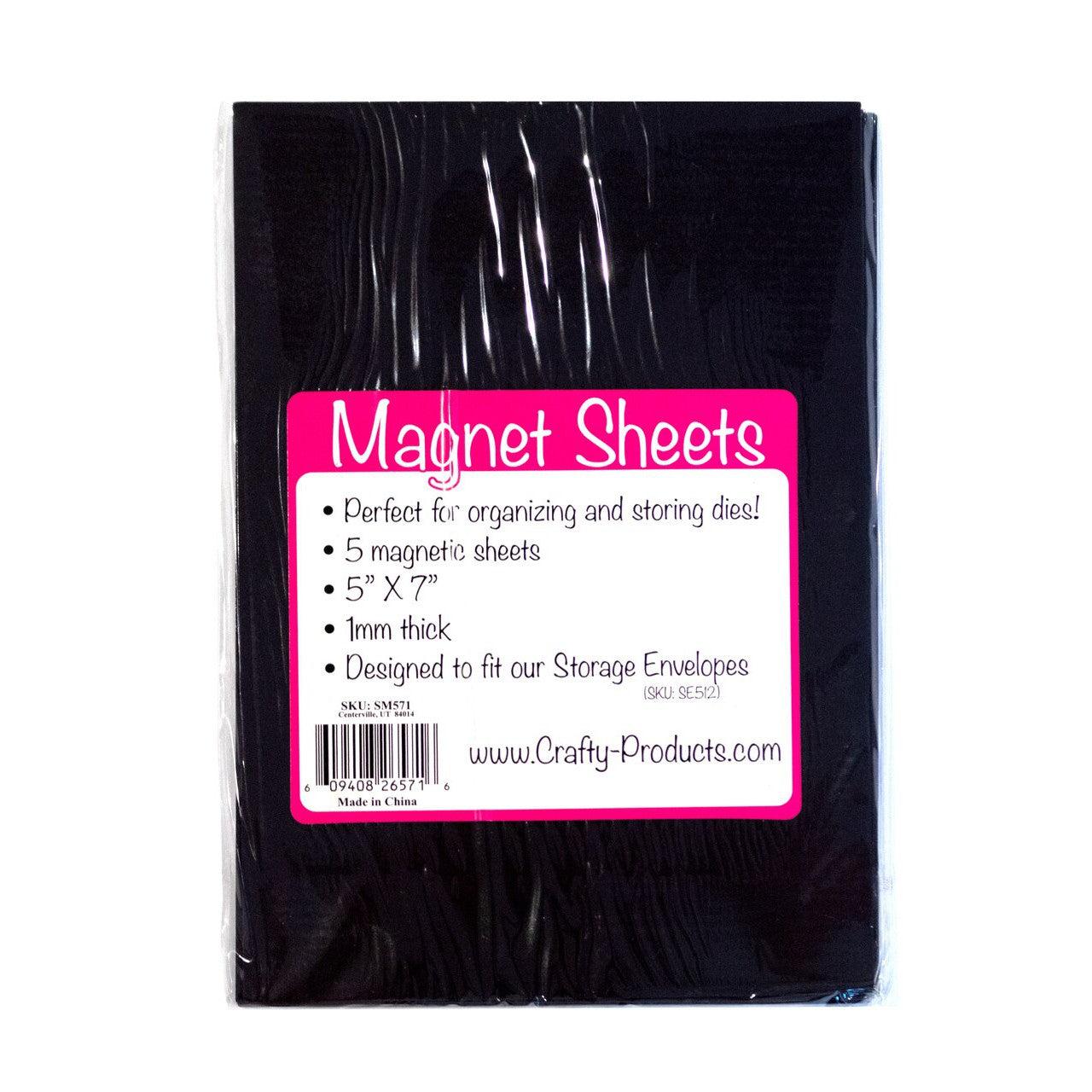 Scrappy Products - Magnet Sheets 5&quot; x 7&quot;, 5 pk-ScrapbookPal