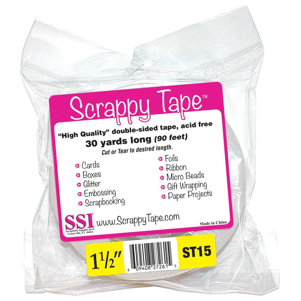 Scrappy Tape 1 1/2&quot; x 30 yds-ScrapbookPal