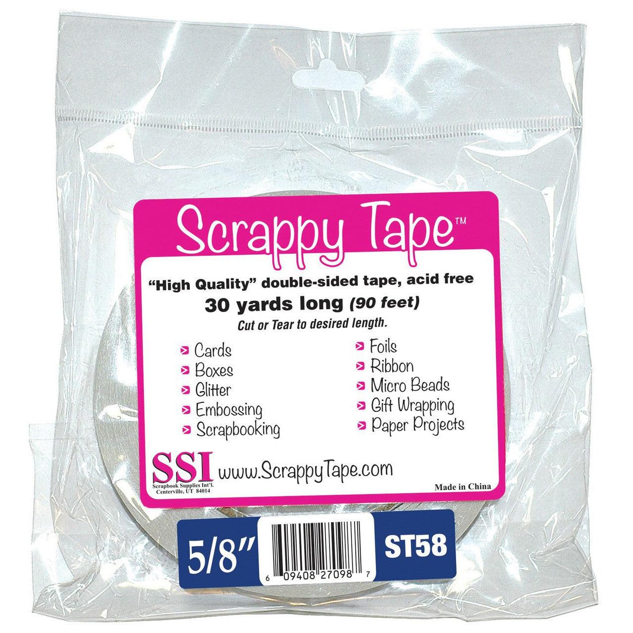 Scrappy Tape 5/8&quot; x 30 yds-ScrapbookPal