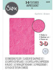 Sizzix - 3-D Textured Impressions Embossing Folder - Mark Making Hearts-ScrapbookPal