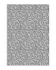 Sizzix - 3-D Textured Impressions Embossing Folder - Ornamental Spiral-ScrapbookPal