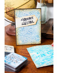 Sizzix - 3-D Textured Impressions Embossing Folder - Vault Airmail-ScrapbookPal