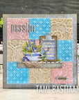 Sizzix - 3-D Textured Impressions Embossing Folder - Vault Flourish-ScrapbookPal