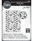 Sizzix - 3-D Textured Impressions Embossing Folder - Vault Flourish-ScrapbookPal
