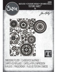 Sizzix - 3-D Textured Impressions Embossing Folder - Vault Gears-ScrapbookPal