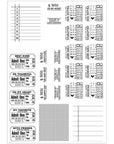 Sizzix - 49 and Market - Clear Stamps & Framelits Dies - Forever Journal Essentials-ScrapbookPal