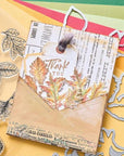 Sizzix - 49 and Market - Clear Stamps & Framelits Dies - Forever Leaves-ScrapbookPal