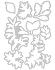 Sizzix - 49 and Market - Clear Stamps & Framelits Dies - Forever Leaves-ScrapbookPal