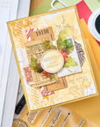 Sizzix - 49 and Market - Clear Stamps & Framelits Dies - Jolly Sentiments-ScrapbookPal
