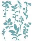 Sizzix - 49 and Market - Framelits Dies - Fine Stems 02-ScrapbookPal