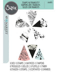 Sizzix - 49 and Market - Framelits Dies w/Stamps - Build-a-Burst Painterly-ScrapbookPal