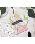 Sizzix - 49 and Market - Framelits Dies w/Stamps - Painted Pencil Leaves -ScrapbookPal