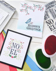 Sizzix - Catherine Pooler - Clear Stamps - Greetings of the Season-ScrapbookPal