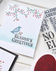 Sizzix - Catherine Pooler - Clear Stamps - Greetings of the Season-ScrapbookPal