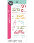 Sizzix - Catherine Pooler - Clear Stamps - Greetings of the Season-ScrapbookPal