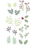Sizzix - Catherine Pooler - Clear Stamps - Happy Holly Days-ScrapbookPal