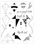 Sizzix - Catherine Pooler - Clear Stamps - Sky's the Limit-ScrapbookPal