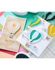 Sizzix - Catherine Pooler - Clear Stamps - Up and Away-ScrapbookPal