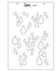 Sizzix - Clear Stamps - Drip, Drip, Drop-ScrapbookPal
