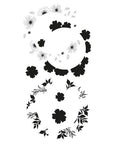 Sizzix - Clear Stamps - Layered Botanic Wreath-ScrapbookPal