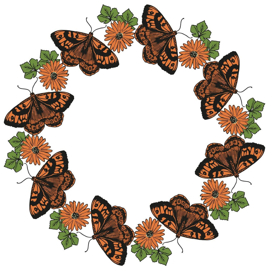 Sizzix - Clear Stamps - Nature Butterflies