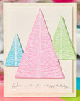 Sizzix - Clear Stamps & Stencils - Cosmopolitan Christmas, Merry and Light-ScrapbookPal
