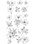 Sizzix - Clear Stamps - Wildflower Botanicals-ScrapbookPal