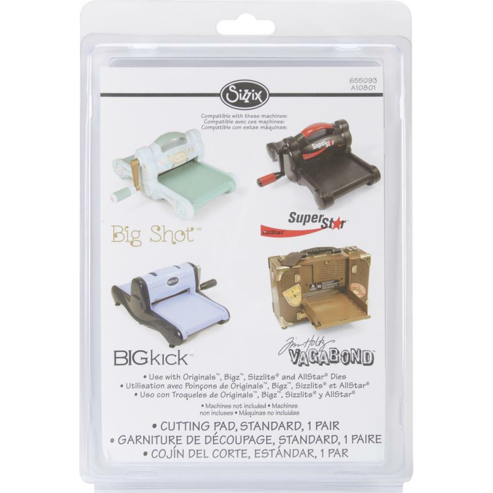 Sizzix - Cutting Pads - Standard, 1 Pair-ScrapbookPal