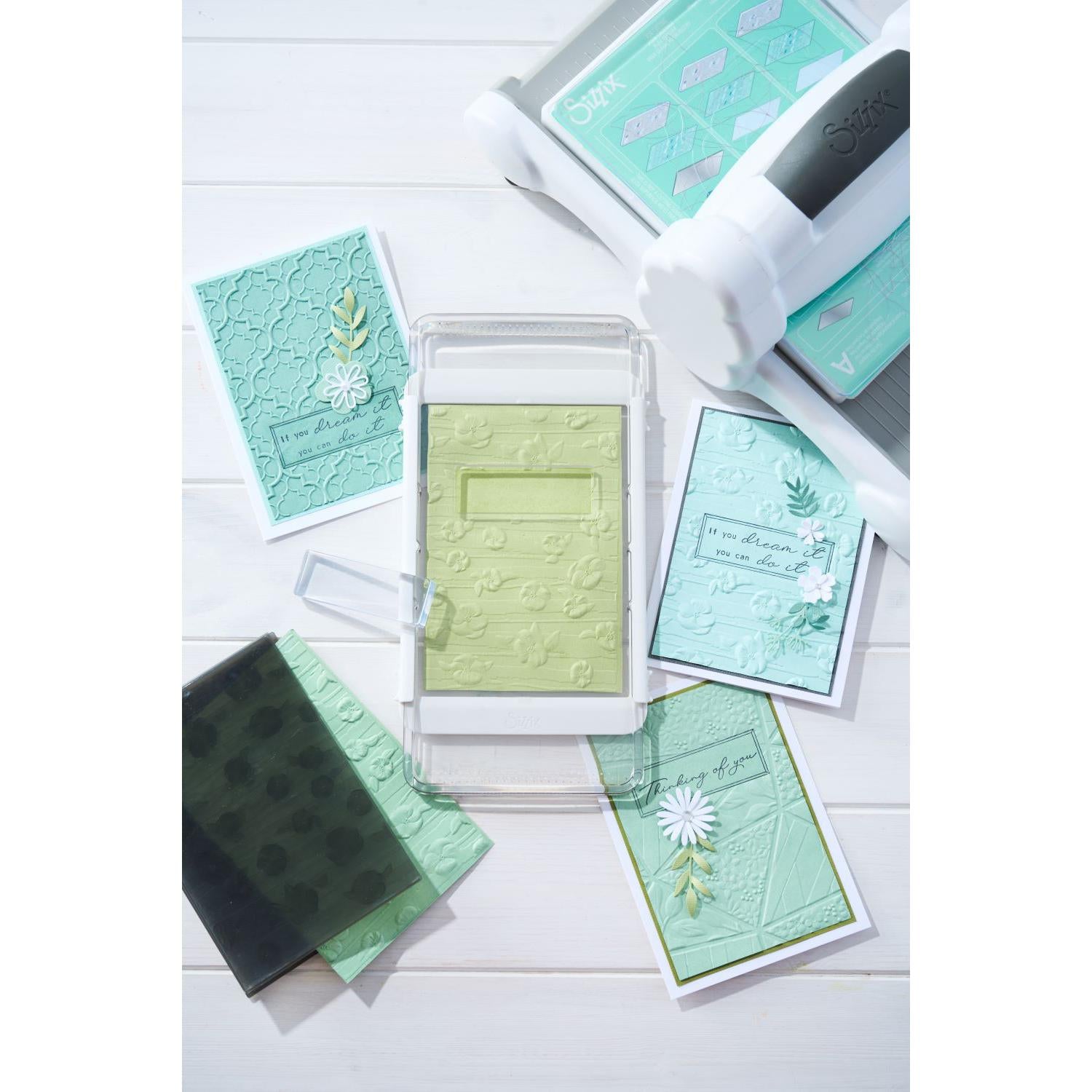 Sizzix - Dimensional Diffuser - Rectangle Starter Set-ScrapbookPal