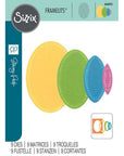 Sizzix - Fanciful Framelits Dies - Fanciful Reversed, Clare Classic Ovals-ScrapbookPal