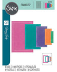 Sizzix - Fanciful Framelits Dies - Fanciful Reversed, Renee Deco Rectangles-ScrapbookPal