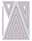 Sizzix - Fanciful Framelits Dies - Patti's Perfect Triangles-ScrapbookPal