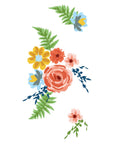 Sizzix - Layered Clear Stamps - Painted Florals-ScrapbookPal