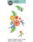Sizzix - Layered Clear Stamps - Painted Florals-ScrapbookPal