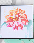 Sizzix - Layered Stencils - Painted Flower-ScrapbookPal