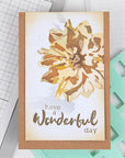 Sizzix - Layered Stencils - Painted Flower-ScrapbookPal