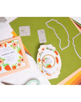 Sizzix - Layered Stencils - Strawberry Wreath-ScrapbookPal