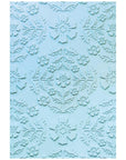 Sizzix - Multi-Level Textured Impressions Embossing Folder - Floral Damask-ScrapbookPal