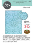 Sizzix - Multi-Level Textured Impressions Embossing Folder - Floral Damask-ScrapbookPal