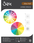 Sizzix - Stencils - Color Wheel-ScrapbookPal