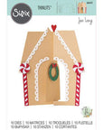 Sizzix - Thinlits Dies - Card, Gingerbread House-ScrapbookPal