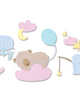Sizzix - Thinlits Dies - Hello Baby-ScrapbookPal
