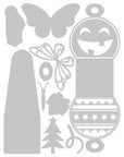 Sizzix - Thinlits Dies - Holiday Gift Box-ScrapbookPal