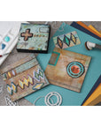 Sizzix - Thinlits Dies - Roundabouts-ScrapbookPal