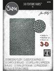 Sizzix - Tim Holtz - 3-D Texture Fades Embossing Folder - Cracked Leather-ScrapbookPal