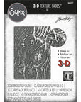 Sizzix - Tim Holtz - 3-D Texture Fades Embossing Folder - Woodgrain-ScrapbookPal