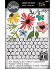 Sizzix - Tim Holtz - Embossing Folder - Vault Side-Order Floristry-ScrapbookPal